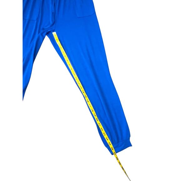 THREE PIECE LOUNGE SET FOR WOMEN ROYAL BLUE SIZE S - Picture 9 of 16